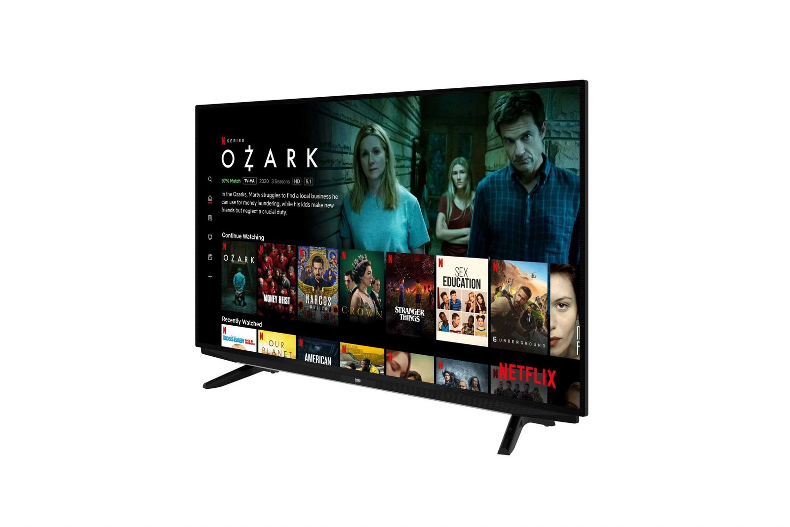 Beko B55 A 860 B 4K Smart 55'' 139 Ekran Crystal Pro Tv - Görsel 3