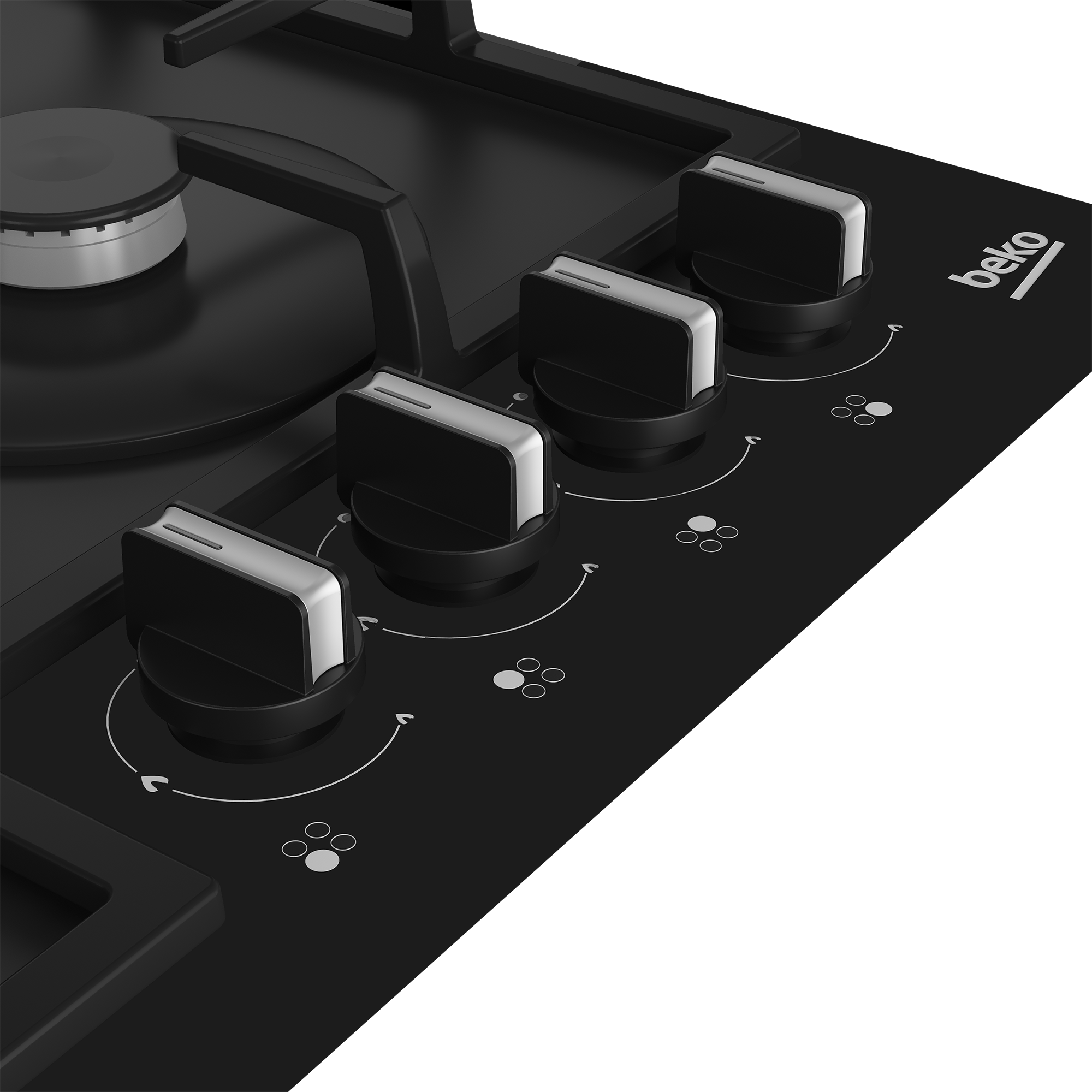 Beko BOCD DA 6020 DWS Gazlı Cam Tablalı Ocak - Görsel 4